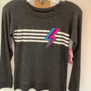 So Nikki Lightning Bolt Top